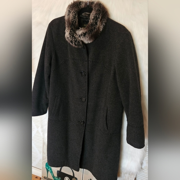 Novelti Adorable Junior Cashmere & Virgin Wool Peacoat - Picture 2 of 8